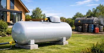 Что выгоднее для отопления загородного дома: газгольдер или дизель?